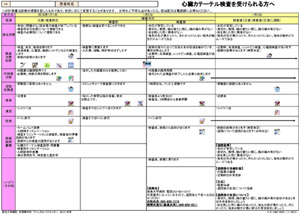 スケジュール表